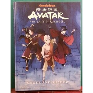 Nickelodeon Avatar: The Last Airbender Smoke and Shadow Dark Horse HC Illus.